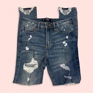Hollister Ripped High Rise Super Skinny Jeans – Size 26